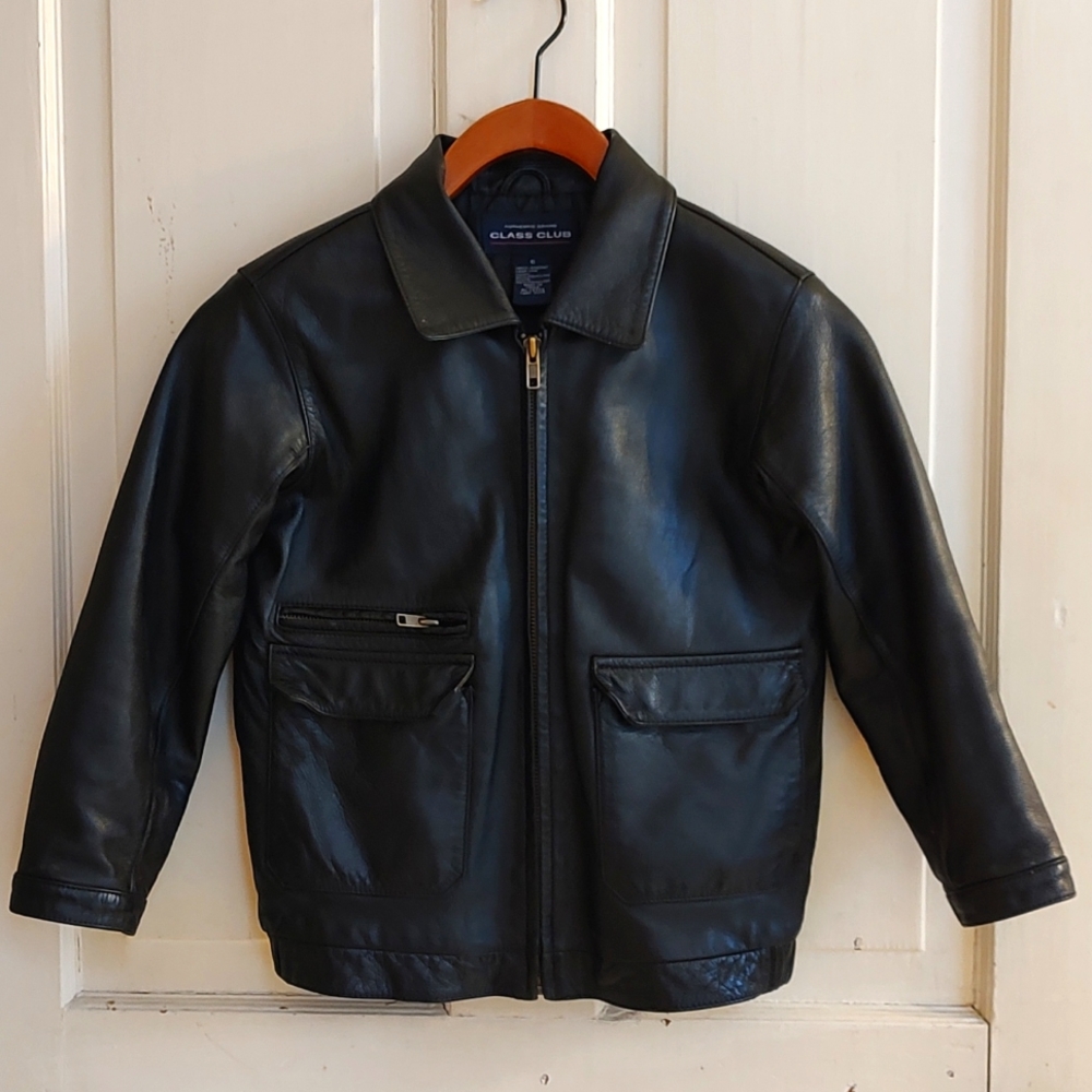 Leather jacket
